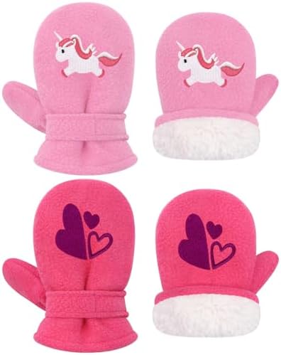 Sarfel Baby Winter Mittens Toddler Winter Gloves Infant Mittens Baby Mittens Warm Fleece Baby Girl Mittens Toddler Boy Gloves Sarfel