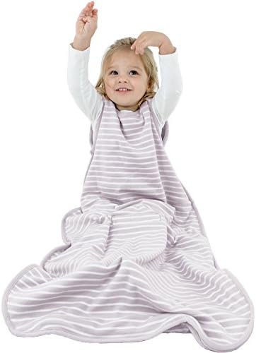 Woolino, 4-сезонный спальный мешок для малышей, регулируемый детский спальный мешок из мериносовой шерсти и органического хлопка, 2-4 года Woolino