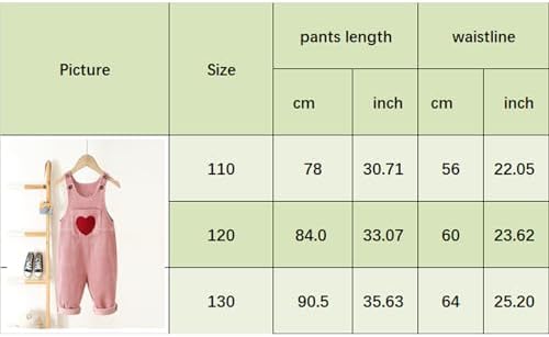 Kids Toddler Baby Girl Heart Corduroy Overalls Jumpsuit Sleeveless One Piece Suspender Romper Valentines Day Outfit Biayxms