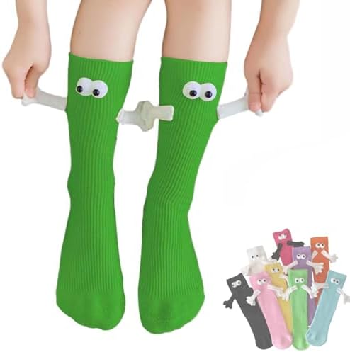 ARTSIM магнитные носки для рук для пар друзей, детские 3D куклы, милые носки в средней трубке, новинка, рождественские носки ARTSIM