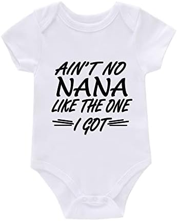 payifang Newborn Infant Baby Rompers Unisex Funny Letter Print Cute Bodysuits Payifang