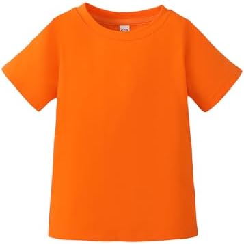 Детская футболка с короткими рукавами Magic Park, футболка для маленьких мальчиков и девочек, детские однотонные топы, однотонная блузка Magic Park
