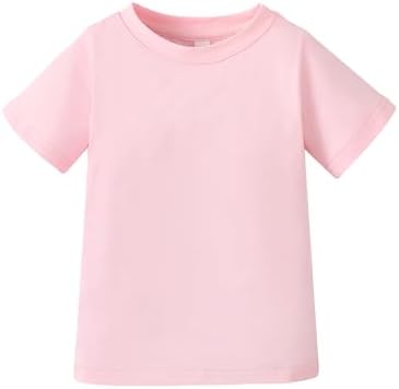 Детская футболка с короткими рукавами Magic Park, футболка для маленьких мальчиков и девочек, детские однотонные топы, однотонная блузка Magic Park