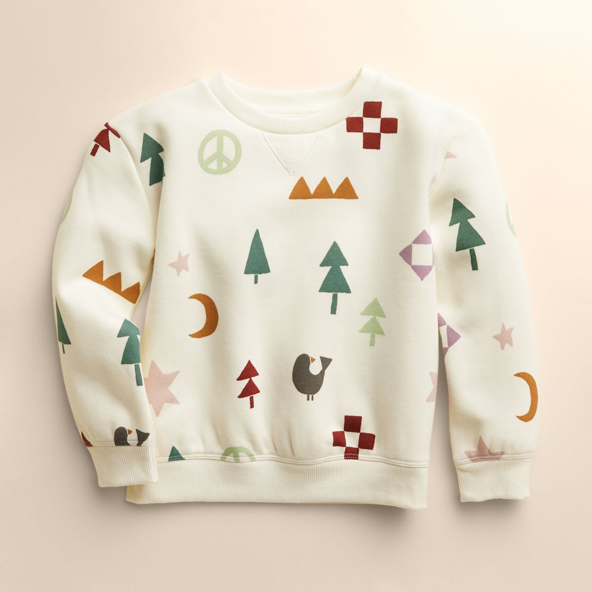 Детская Футболка Little Co. by Lauren Conrad Winter Pullover Sweatshirt Little Co. by Lauren Conrad