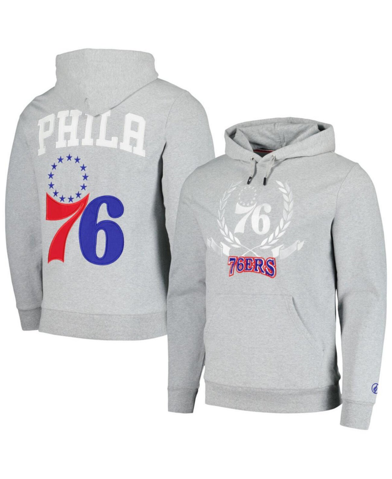  Пуловер FISLL Heritage Crest Philadelphia 76ers FISLL