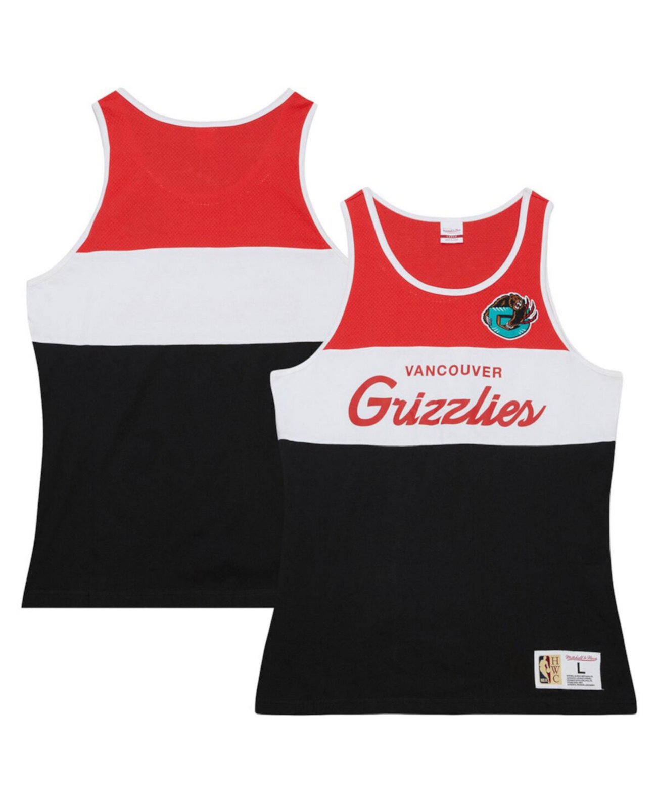 Мужская Джерси Mitchell & Ness Vancouver Grizzlies Special Script Mitchell & Ness