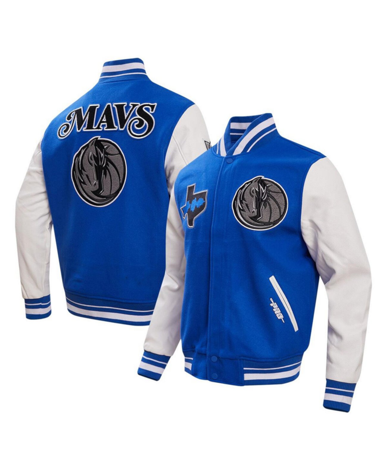 Мужская университетская куртка Royal Dallas Mavericks 2023/24 City Edition Pro Standard