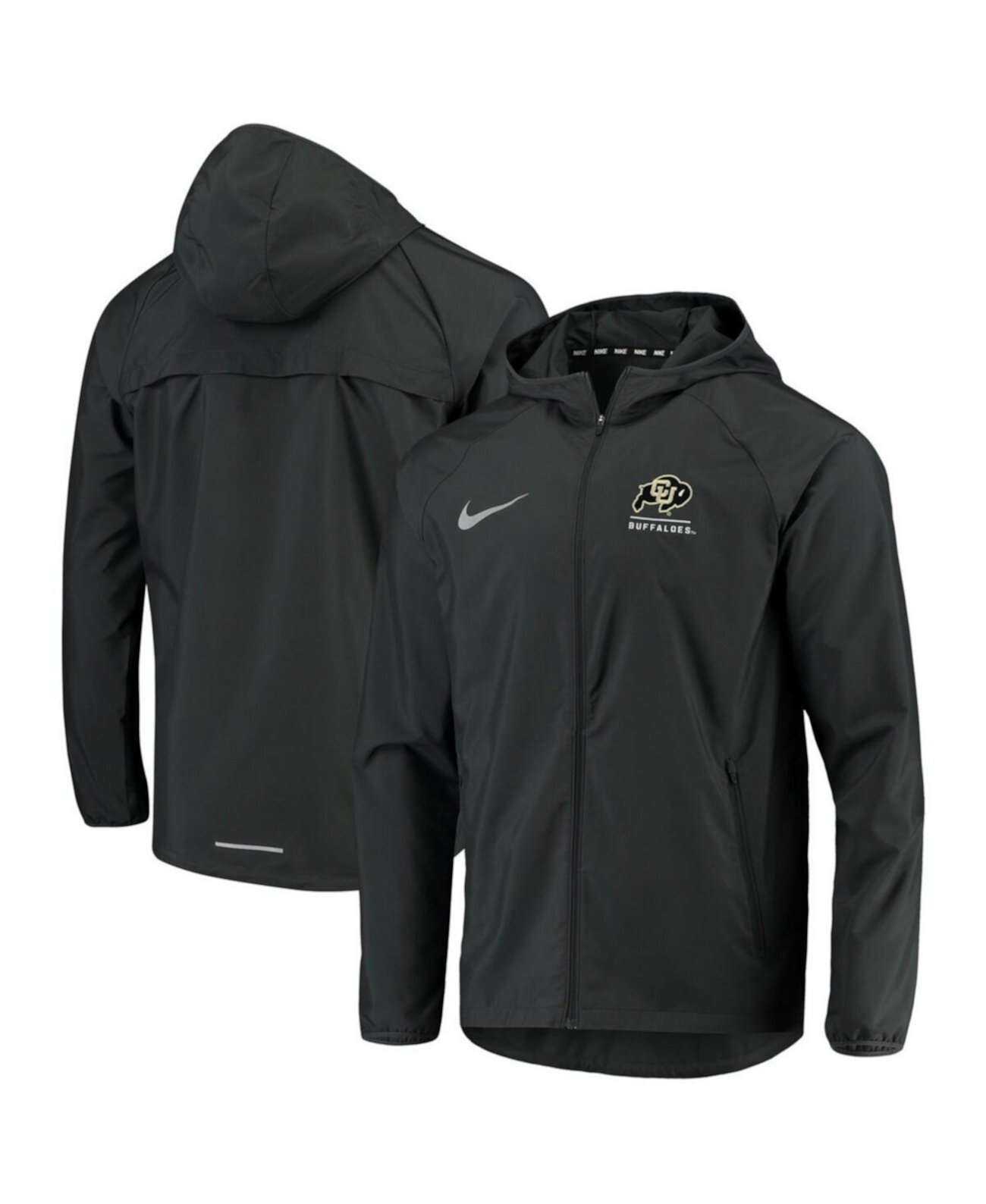 Мужская куртка с молнией во всю длину реглан Colorado Buffaloes Essential - антрацит Nike