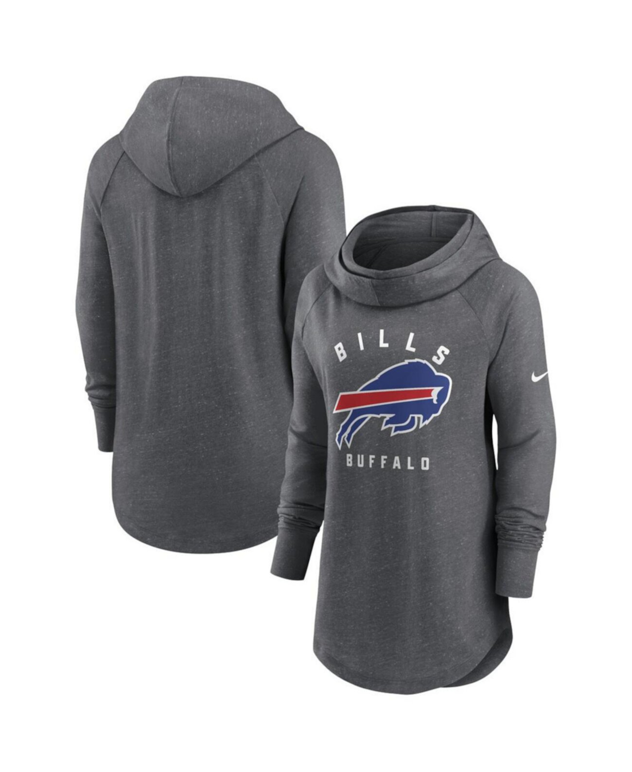 Женский Пуловер Nike Buffalo Bills Раглан с Воротником Nike