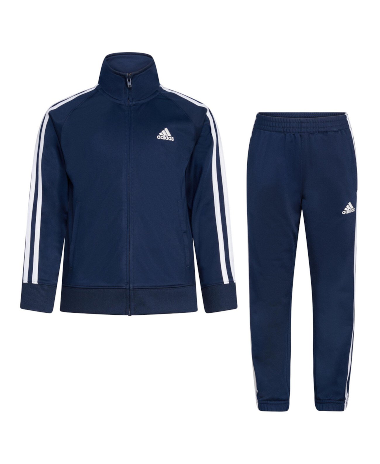 Трикотажная куртка и спортивные штаны для маленьких мальчиков, комплект из 2 предметов Adidas