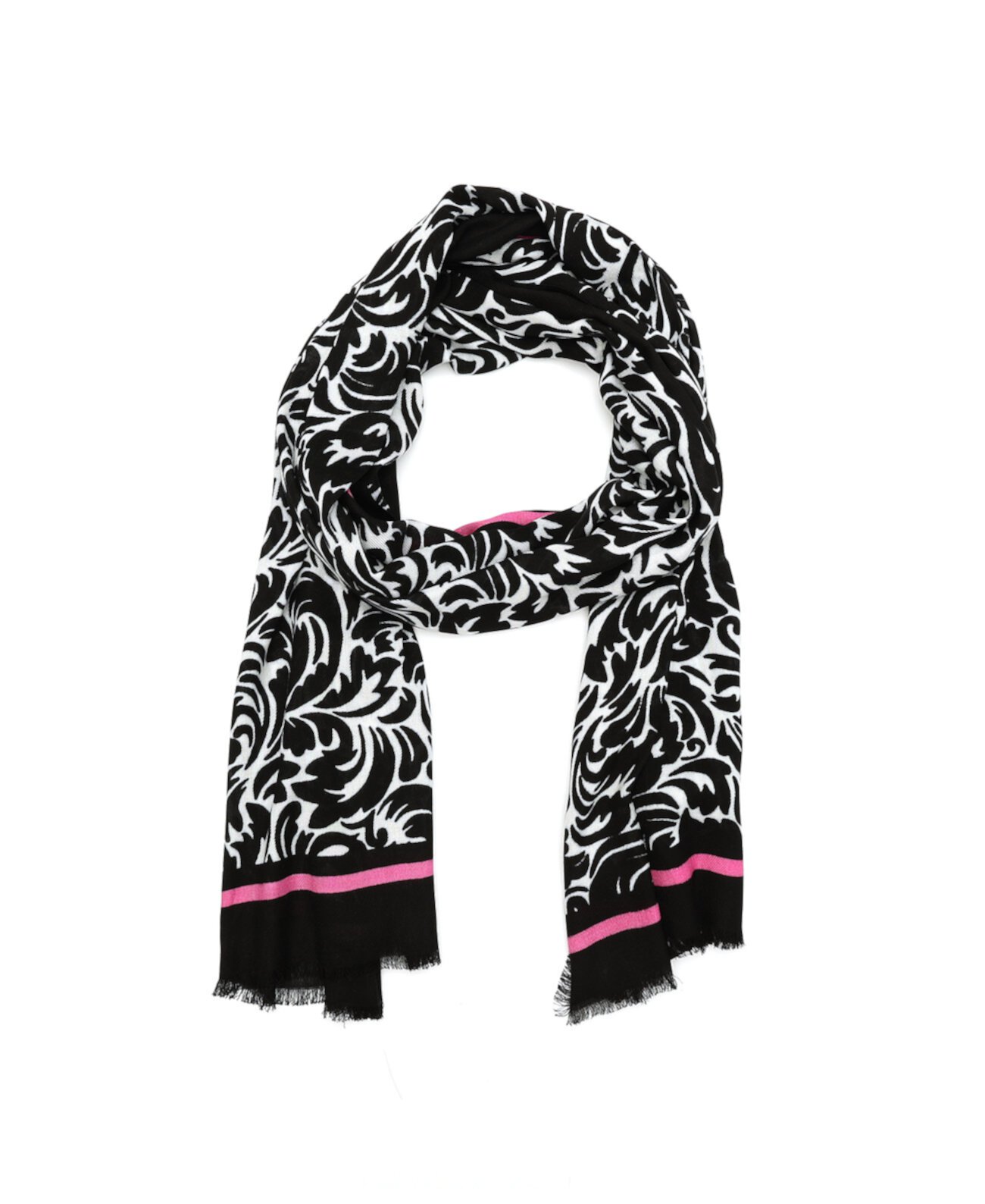 Длинный шарф Kate Spade New York Women's Flourish Swirl Oblong Bandana Kate Spade New York