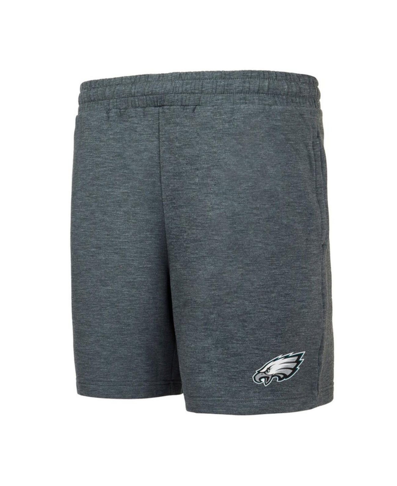 Мужские угольные шерстяные шорты Philadelphia Eagles Powerplay с флисовой подкладкой Concepts Sport