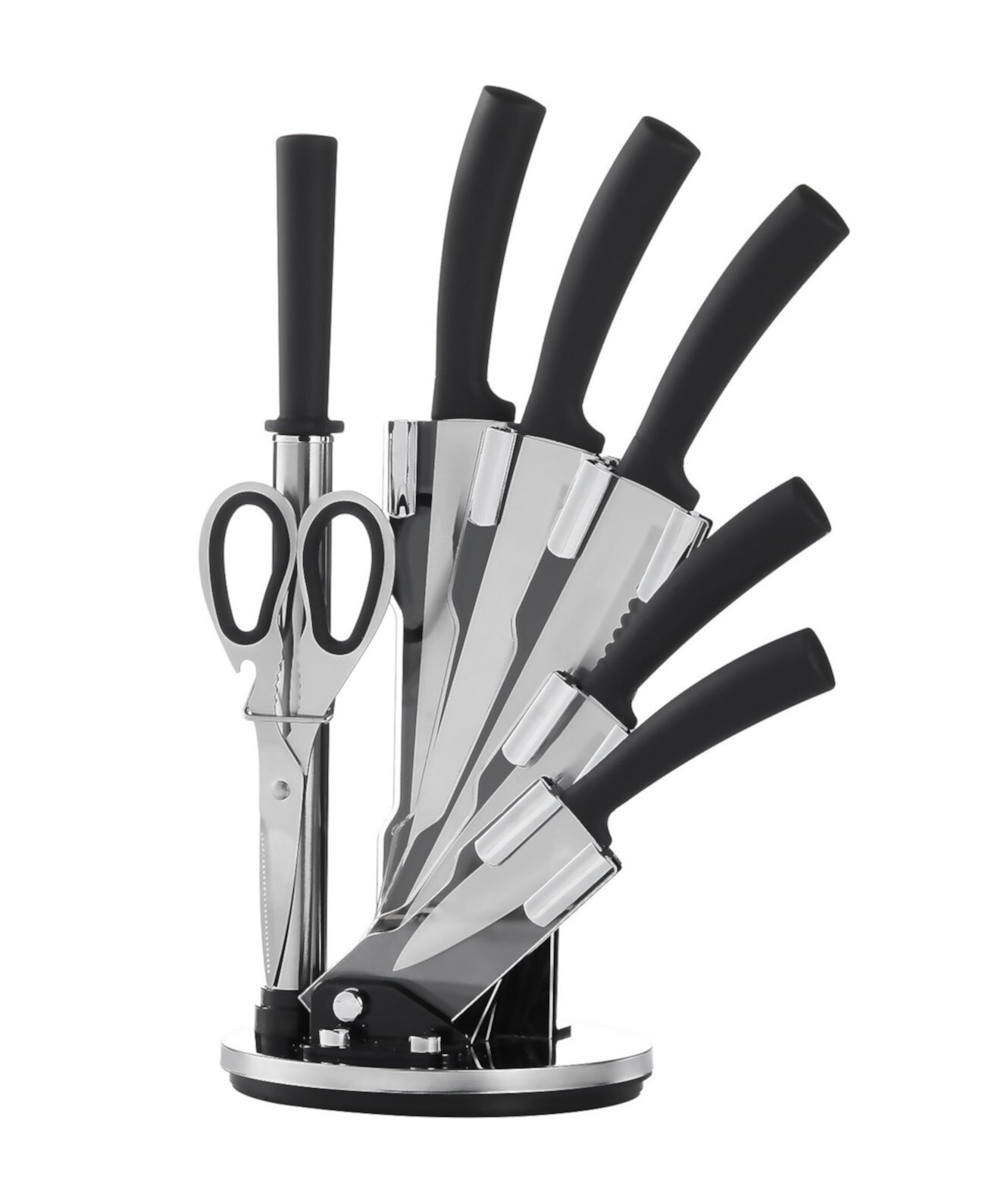 Набор ножей из 8 предметов на поворотной подставке Cheer Collection