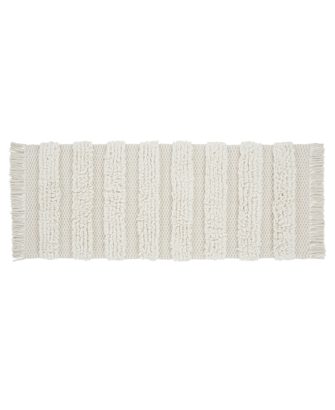 Savannah Cotton Fringe Runner Rug VCNY HOME