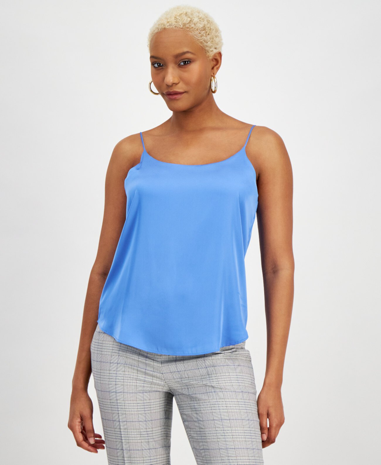 Women's Scoop-Neck Camisole, Created for Macy's Bar III