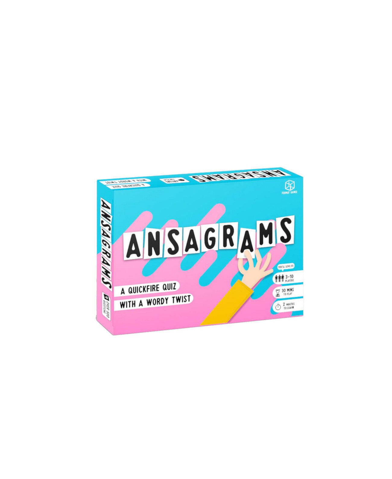 Формат игры Ansagrams Travel Card Game Asmodee North America, Inc.