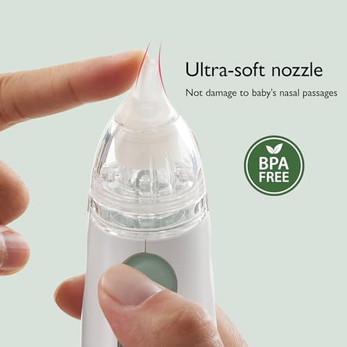 Momcozy Baby Nasal Aspirator and Replacement Nozzle Kit Momcozy