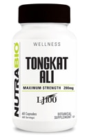 Tongkat Ali LJ100 -- 200 mg - 60 Capsules (Капсулы) NutraBio