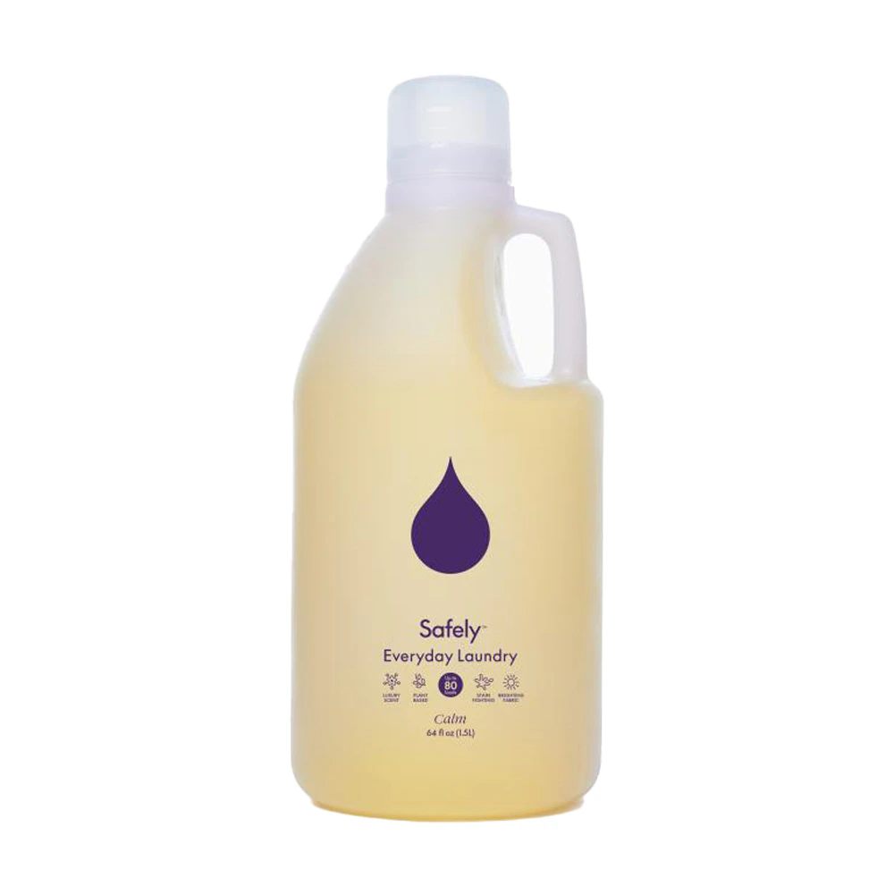 Everyday Laundry Liquid Detergent Calm Lavender 80 Loads -- 64 fl oz Safely