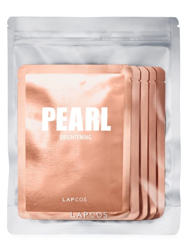 5-Pack Pearl Brightening Daily Sheet Masks LAPCOS