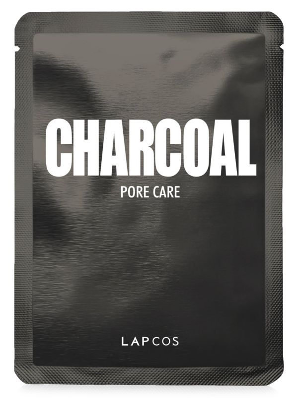 Charcoal Pore Care Daily Sheet Mask LAPCOS