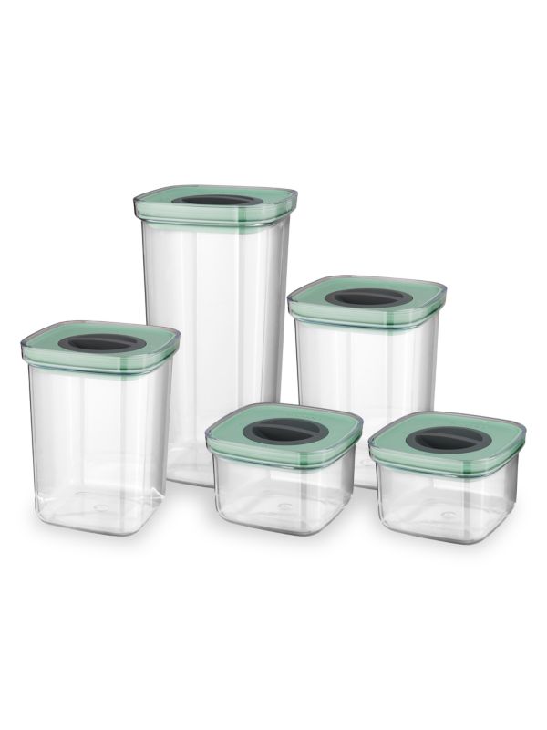 Leo 5-Piece Smart Seal Food Container Set BergHOFF