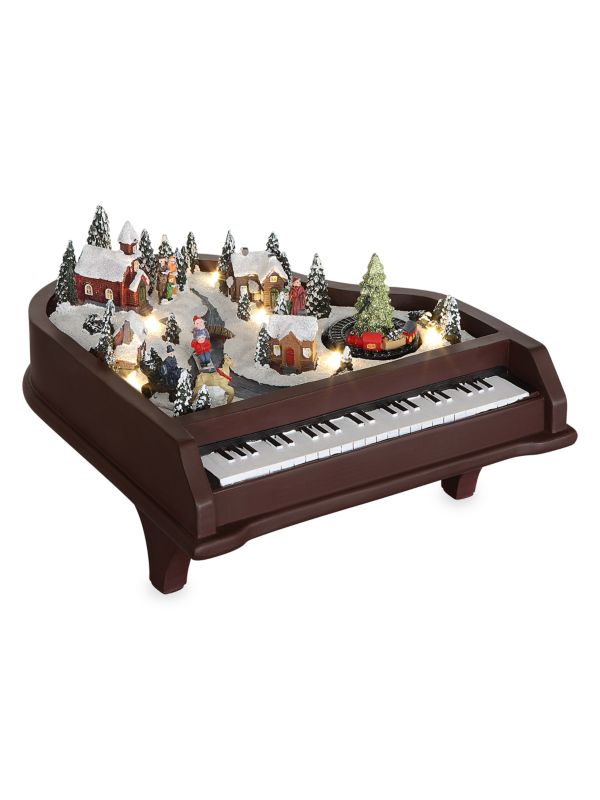 Animated Musical Piano Mr. Christmas