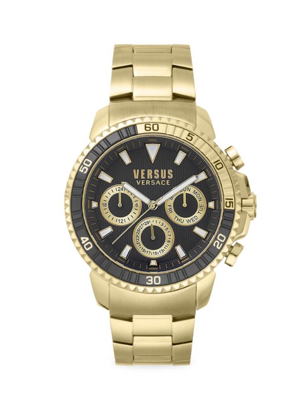 Часы Aberdeen с хронографом из нержавеющей стали Versus Versace