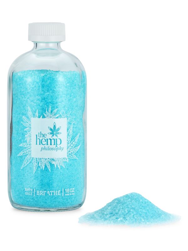 Breath Lavender CBD Bath Salts The Hemp Philosophy