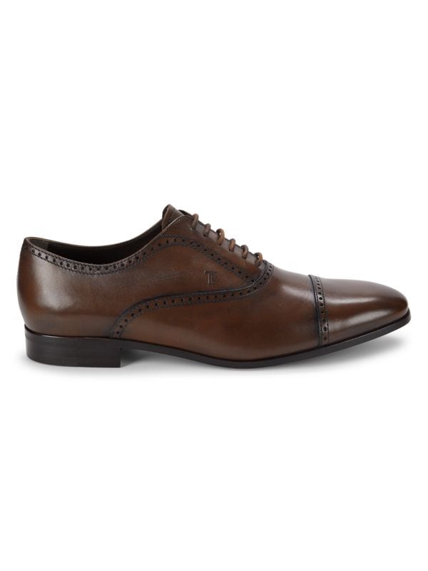 Allcacc Leather Oxfords Tod's