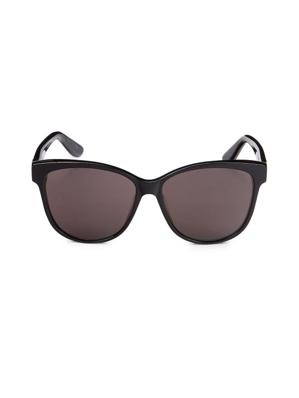 ​58MM Square Sunglasses Saint Laurent
