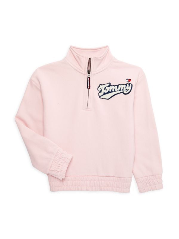 Пуловер с логотипом для девочек Tommy Hilfiger