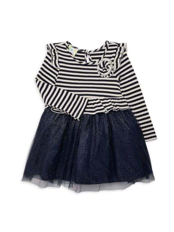 Little Girl’s Tutu StripedSweater Dress Samara