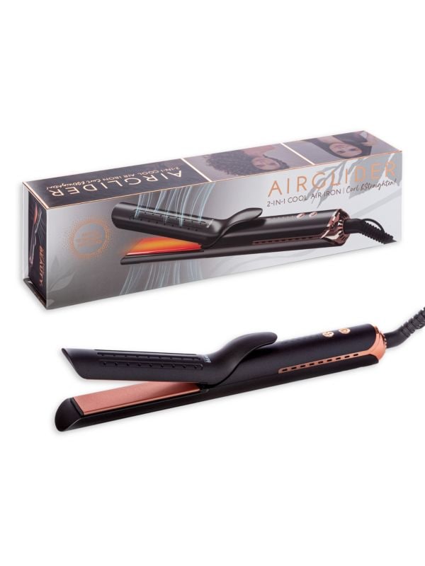 Airglider 2-In-1 Cool Air Flat Iron & Curler CORTEX BEAUTY