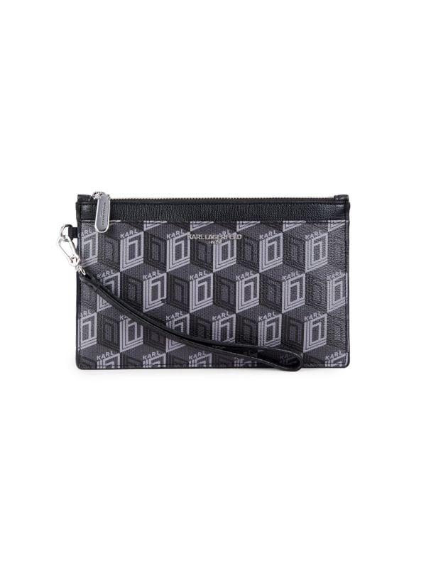 Бумажник Karl Lagerfeld Paris Monogram Wristlet Pouch Karl Lagerfeld Paris