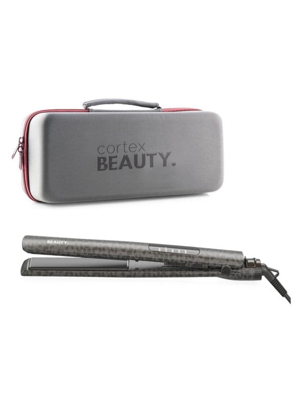 1” Digital Ultra Slim Flat Iron With Travel Case CORTEX BEAUTY