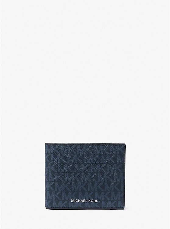 Бумажник Michael Kors Cooper Logo Billfold Wallet With Passcase Michael Kors