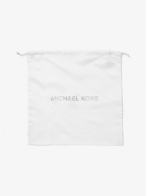 Маленький тканый мешок для пыли с логотипом Michael Kors