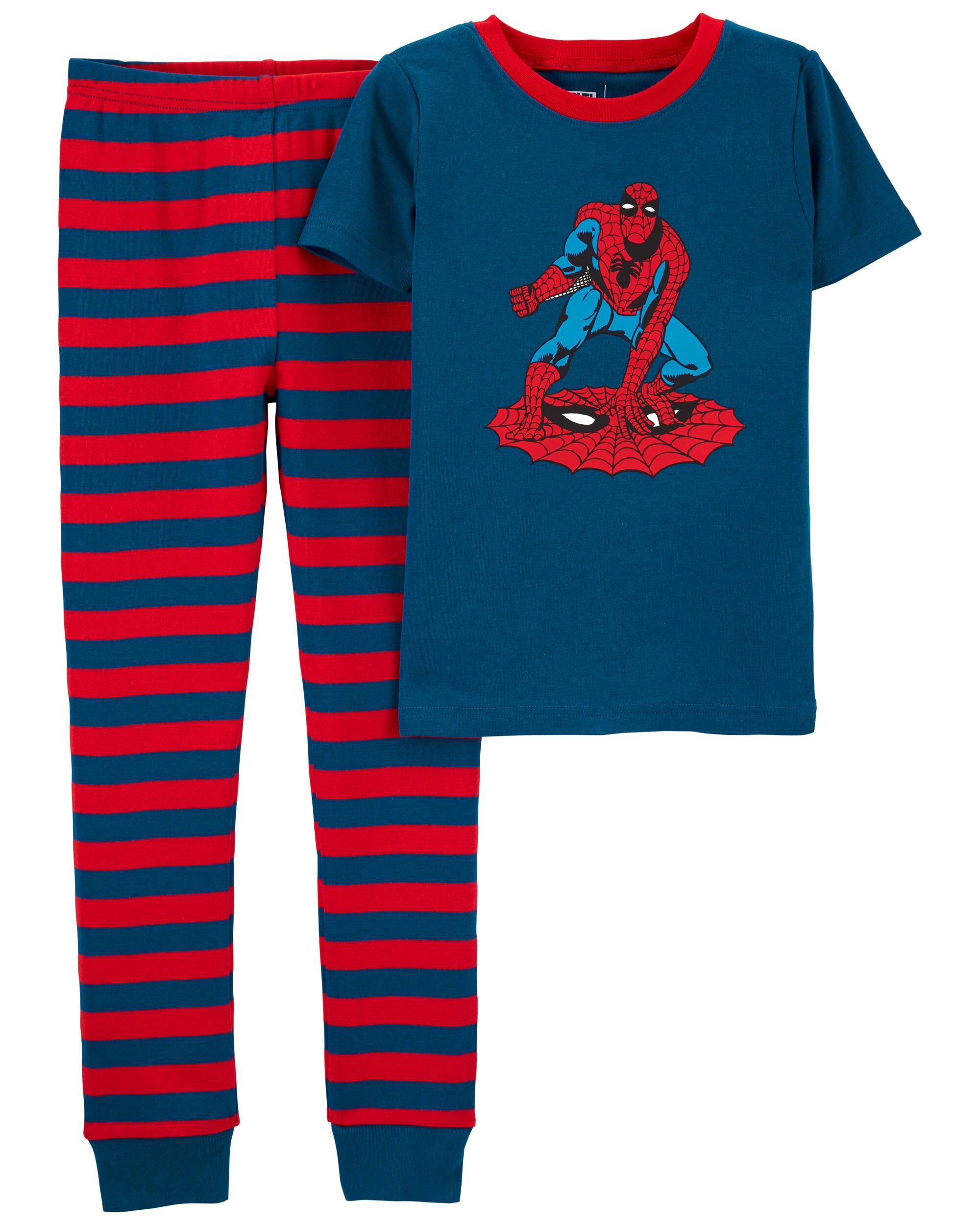 Детская двухкомпонентная пижама из 100% плотного хлопка с Человеком-пауком Carter's