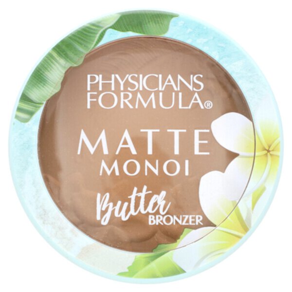 Matte Monoi, Масло-бронзатор, матовый глубокий бронзатор, 0,38 унции (11 г) Physicians Formula