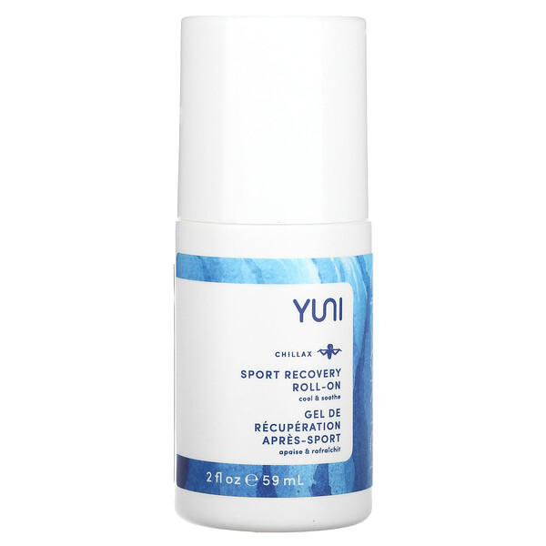 Chillax, Sport Recovery Roll-On, 2 fl oz (Жидкие унции) (59 ml) Yuni Beauty