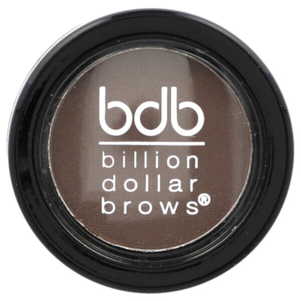 Billion Dollar Brows, Пудра для бровей, серо-коричневый, 0,07 унции (2 г) Billion Dollar Beauty