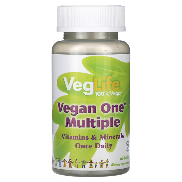 Vegan One Multiple, 60 таблеток VegLife