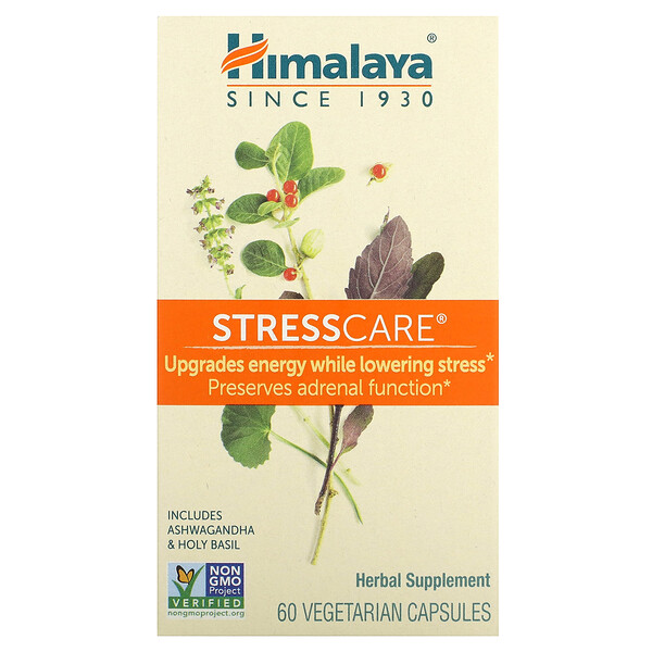 StressCare - Адаптогены - 60 растительных капсул - Himalaya Himalaya