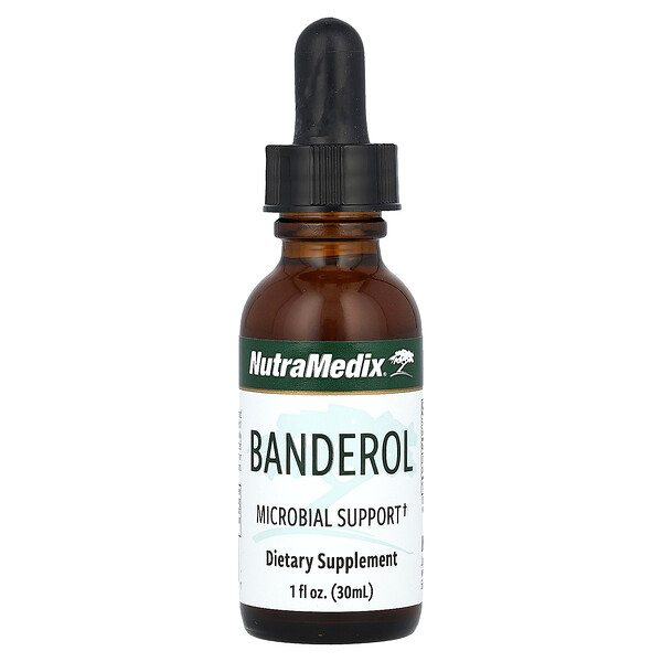 Banderol, микробная поддержка, 1 жидкая унция (30 мл) NutraMedix