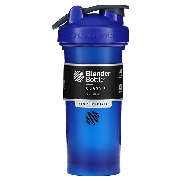 Classic, FC Reflex Blue, 28 унций (828 мл) Blender Bottle