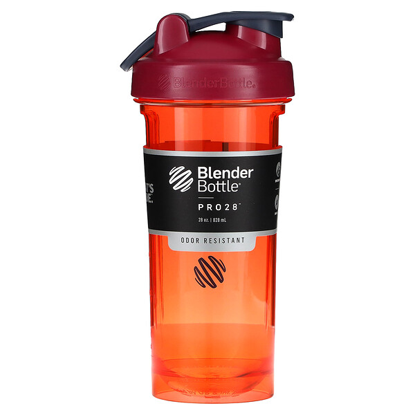 Pro Series, Pro28, FC Coral, 28 унций (828 мл) Blender Bottle