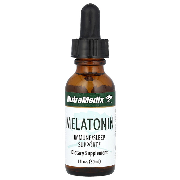 Мелатонин, 1 жидкая унция (30 мл) NutraMedix