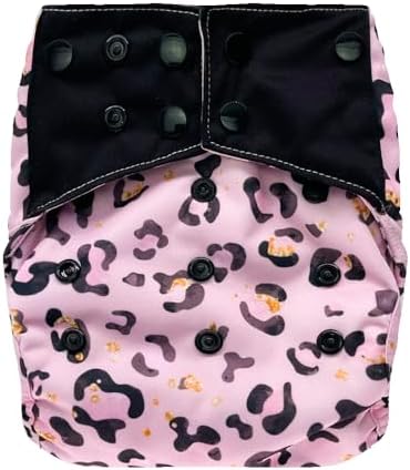 Reusable Waterproof Diaper Cover Shell: for Baby Prefold Cloth Diapers, Flats, Fitted or Inserts (Bat) Ecoable