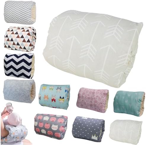 Cozy Cradle, Cozy Cradle Arm Pillow, Baby Nursing Pillow, Pillow Pure Cotton Plus Velvet, Bottle Feeding Head Support Pillow, Comfy Cradle Nursing Arm Pillow (C) VWJ